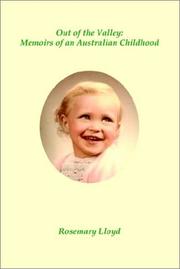 Cover of Out of the Valley by rosemary lloyd