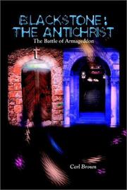 Cover of: Blackstone the Antichrist by Carl Brown