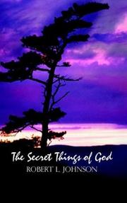 Cover of: The Secret Things of God