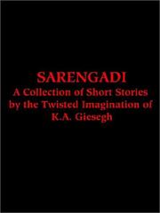 Cover of: Sarengadi a Collection of Short Stories by the Twisted Imagination of