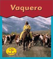 Cover of: Vaquero / Cowboy