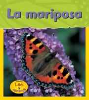 Cover of: La Mariposa / Butterfly by Louise Spilsbury, Richard Spilsbury, Louise Spilsbury