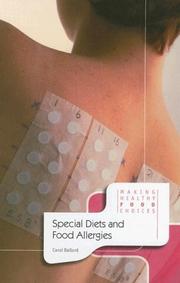 Cover of: Special Diets And Food Allergies (Making Healthy Food Choices)