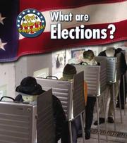 Cover of: What Are Elections? (First Guide to Government)