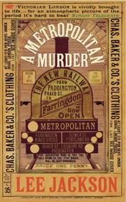 Cover of: A Metropolitan Murder