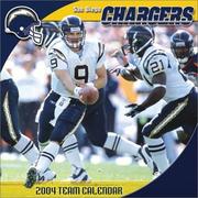 Cover of: San Diego Chargers 2004 16-month wall calendar