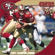 Cover of: San Francisco 49ers 2004 16-month wall calendar