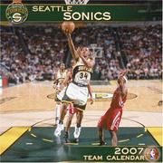 Cover of: Seattle Supersonics 2007 Calendar