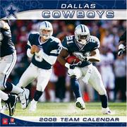 Cover of: Dallas Cowboys 2008 Wall Calendar