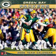 Cover of: Green Bay Packers 2008 Wall Calendar