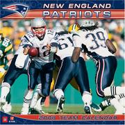 Cover of: New England Patriots 2008 Wall Calendar