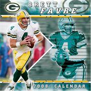 Cover of: Brett Favre 2008 Wall Calendar