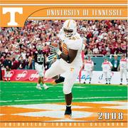 Cover of: Tennessee Volunteers 2008 Wall Calendar
