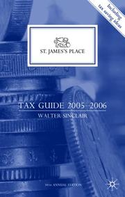 Cover of: St James's Place Tax Guide