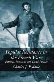 Cover of: Popular Resistance in the French Wars by Charles Esdaile