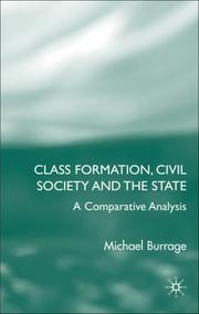 Cover of: Class Formation, Civil Society and the State by Michael Burrage