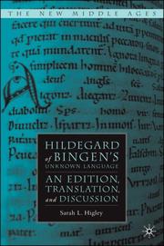Cover of: Hildegard of Bingen's Unknown Language: An Edition, Translation, and Discussion (The New Middle Ages)