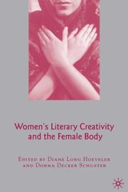 Cover of: Women's Literary Creativity and the Female Body by 