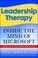 Cover of: Leadership Therapy