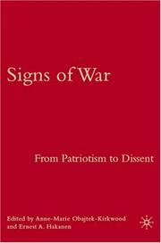 Cover of: Signs of War | Anne-Marie Obajtek-Kirkwood