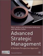 Cover of: Advanced Strategic Management: A Multi-Perspective Approach, Second Edition