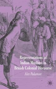 Cover of: Representations of Indian Muslims in Colonial Discourse