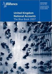 Cover of: United Kingdom National Accounts 2007 | Office for National Statistics