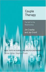 Cover of: Couples Therapy: Working with Individuals Within Their Relationship (Psychotherapy)