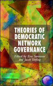 Cover of: Theories of Democratic Network Governance (Language and Globalization) by 