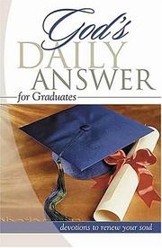 Cover of: God's Daily Answer for Graduates