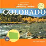 Cover of: Colorado (The Bilingual Library of the United States of America) by Jose Maria Obregon