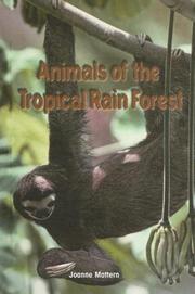 Cover of: Animals of the Tropical Rain Forest (Reading Room Collection)