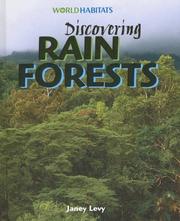 Cover of: Discovering Rain Forests (World Habitats)