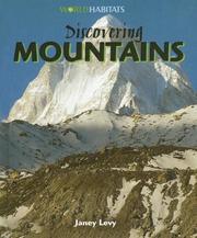 Cover of: Discovering Mountains (World Habitats)