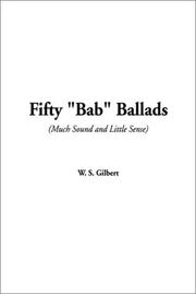 Cover of: Fifty Bab Ballads by Indy Publications