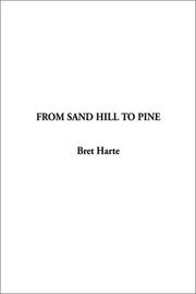 Cover of From Sand Hill to Pine