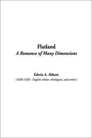 Cover of: Flatland by Edwin Abbott Abbott