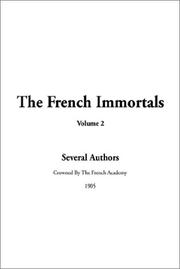 Cover of: The French Immortals by Indy Publications