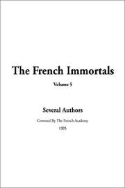 Cover of: The French Immortals