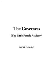 Cover of: Governess, The: [The Little Female Academy]