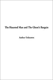 Front cover of Haunted Man and the Ghost by Unknown