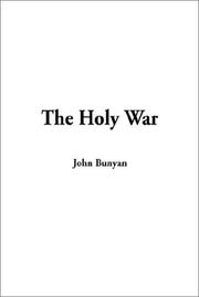 Cover of: The Holy War by John Bunyan