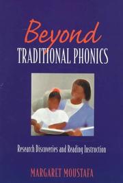 Cover of: Beyond traditional phonics: research discoveries and reading instruction