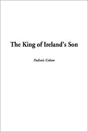 Cover of: The King of Ireland's Son by Padraic Colum