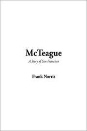 Cover of: McTeague by Frank Norris