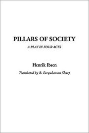 Cover of: Pillars of Society by Henrik Ibsen