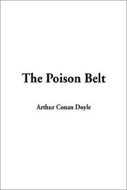 Cover of: The Poison Belt by Arthur Conan Doyle