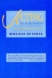 Acting as a business by Brian O'Neil