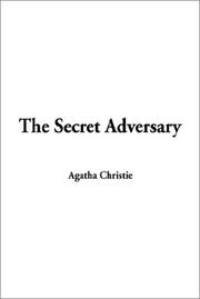 Cover of: The Secret Adversary by Agatha Christie