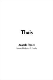 Cover of: Thais | Anatole France